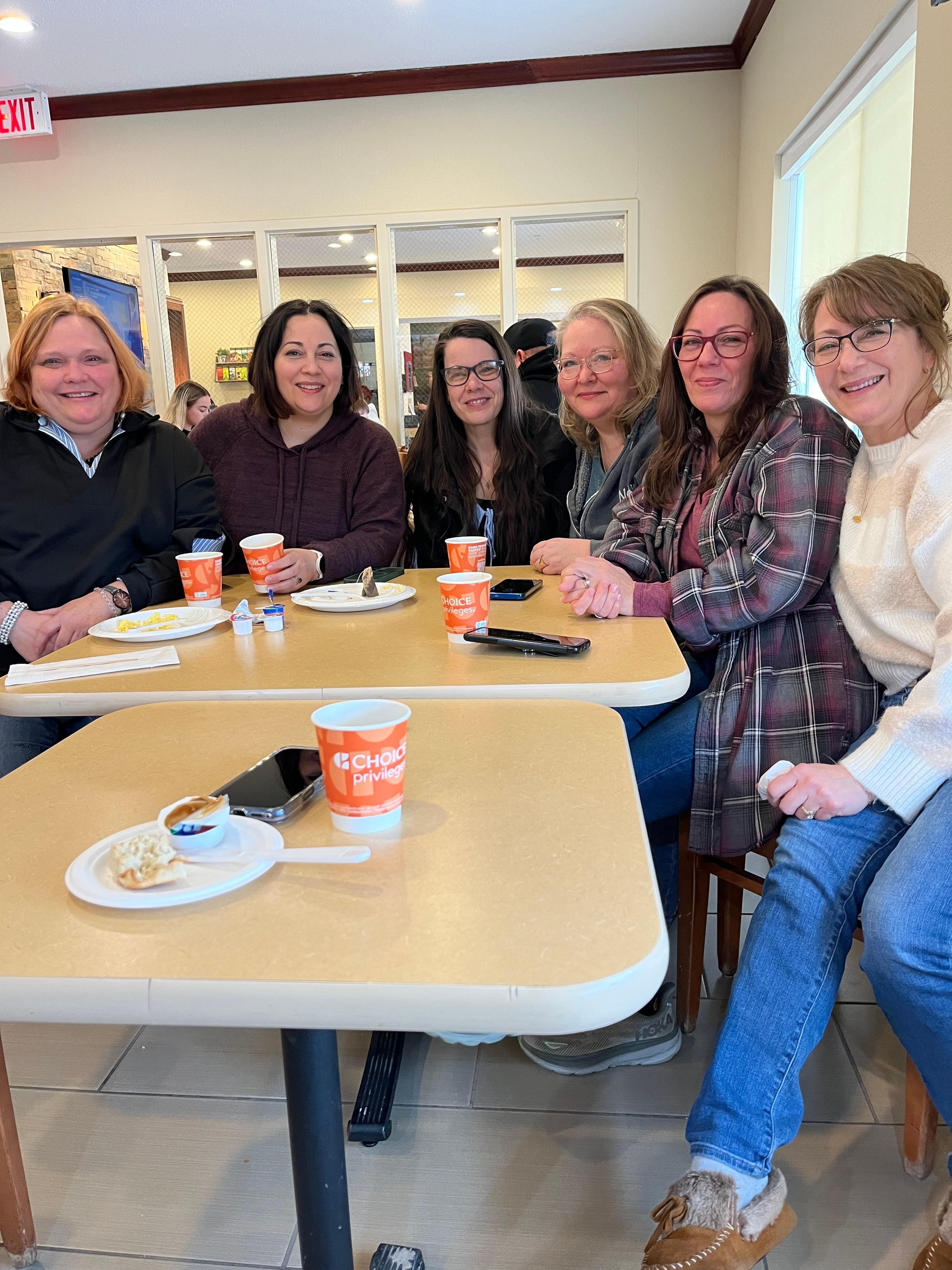 Large enough for 9 of us.