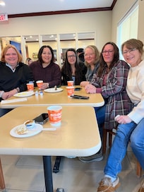 Large enough for 9 of us.