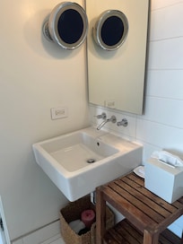 The bathroom was large and very clean