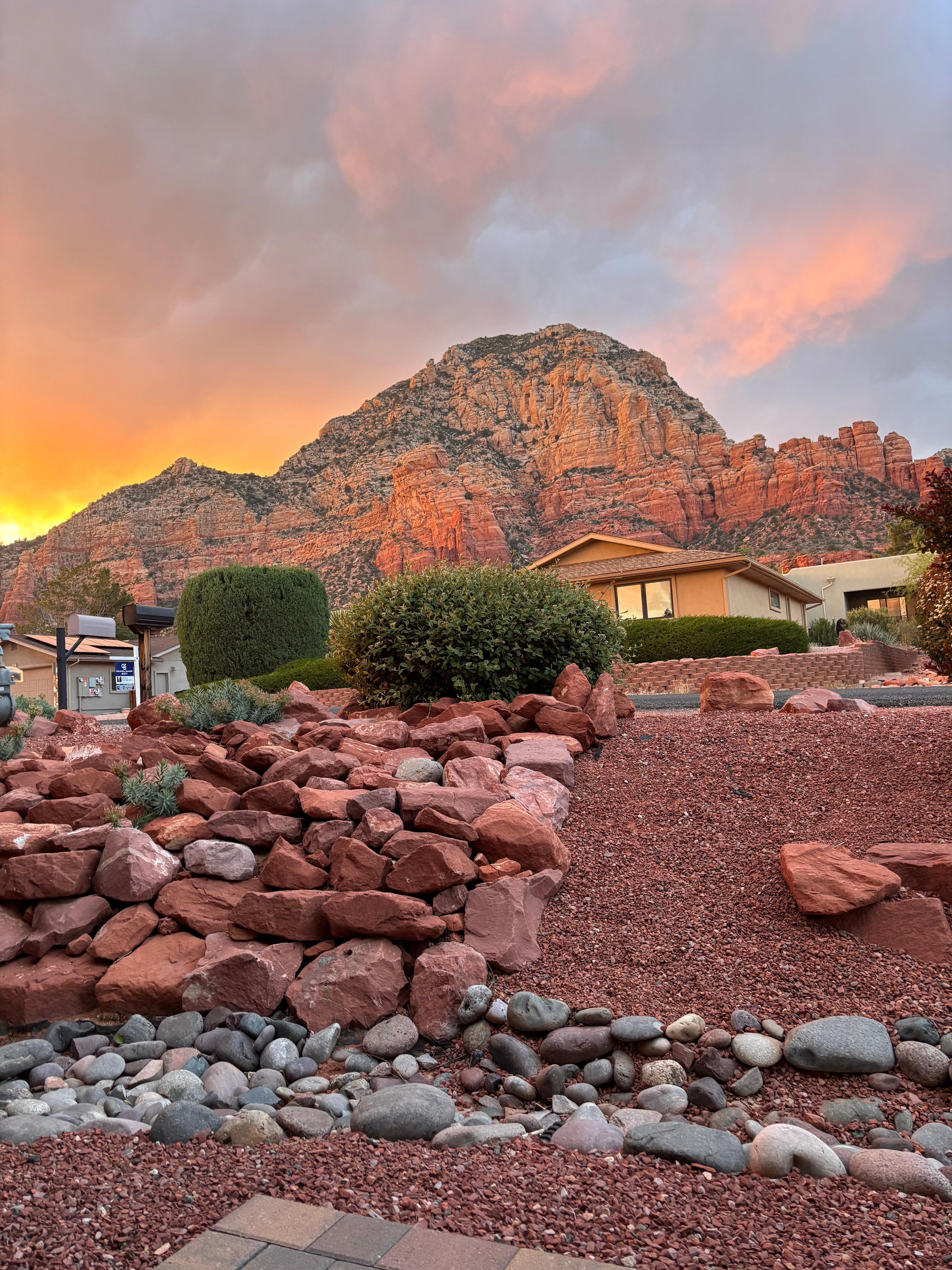 View from front patio