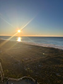 Sunrise from balcony