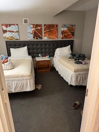 No separate living area as shown on websites.