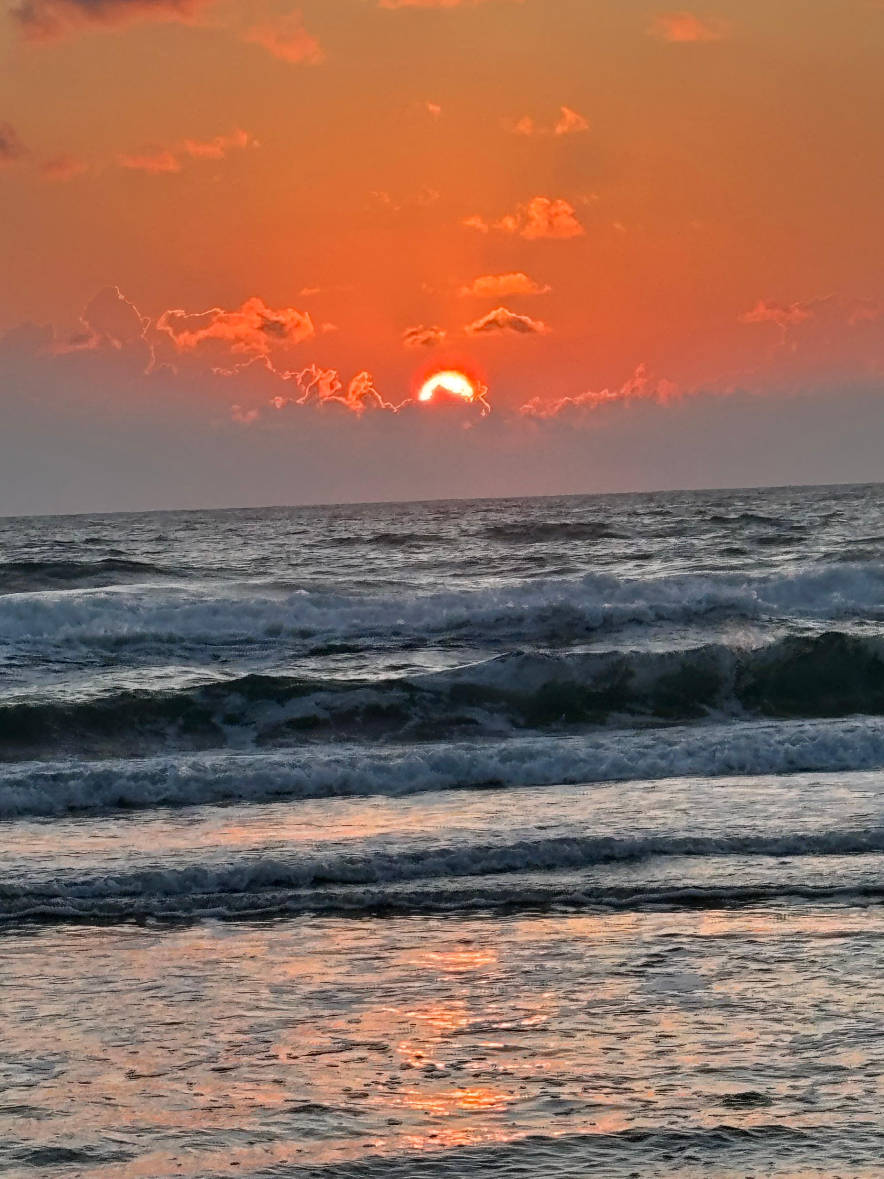 Sunrise from balcony