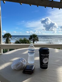Coffee in the morning