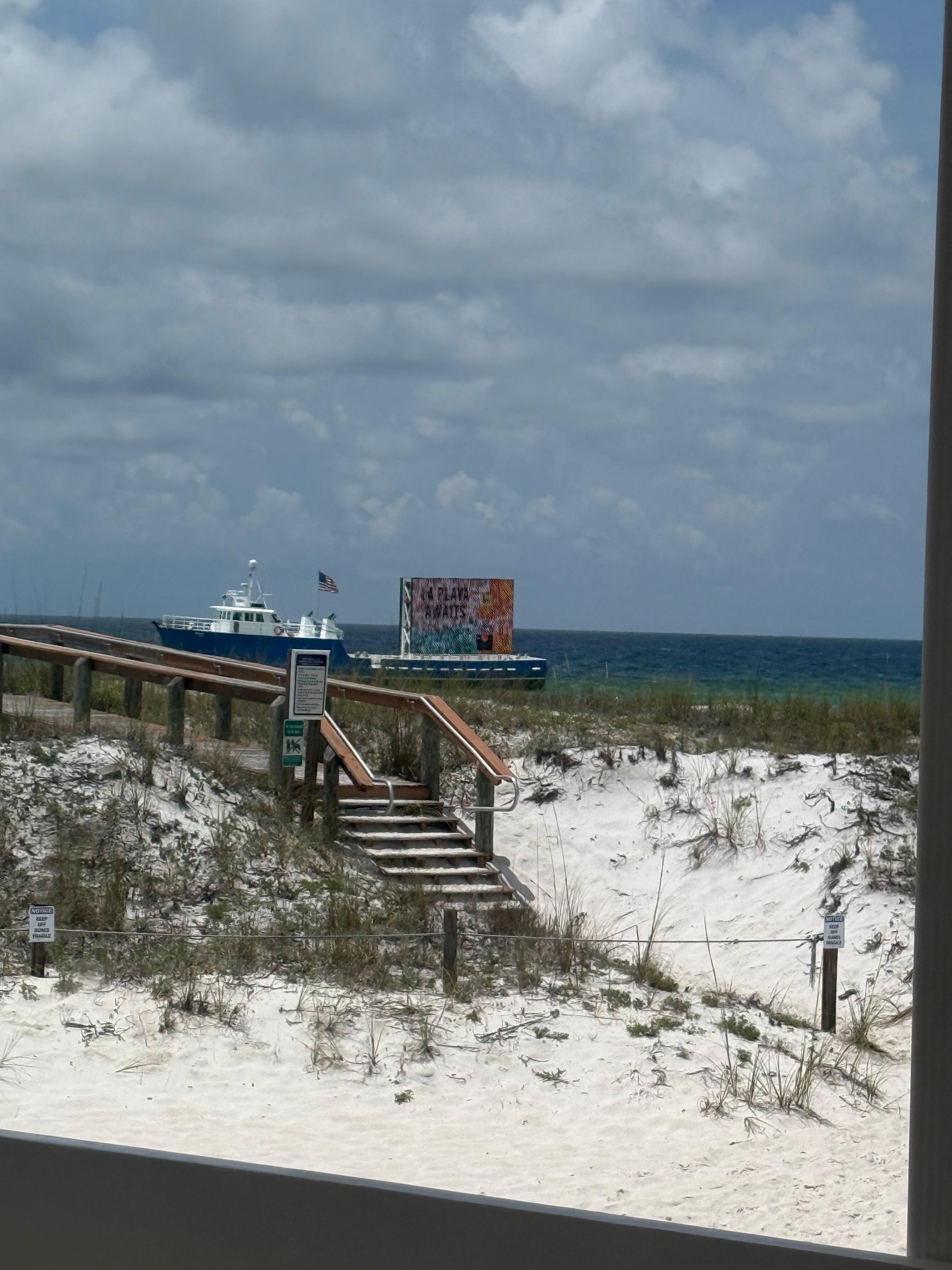 Beach access just steps from the back porch!