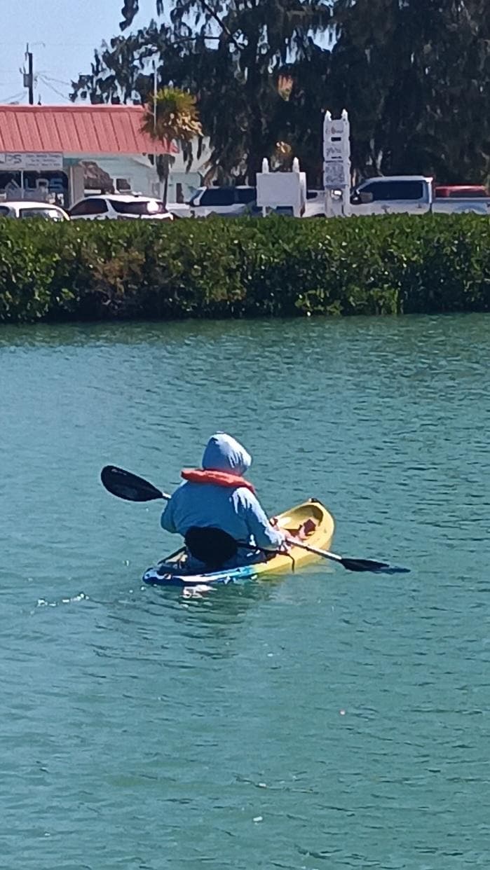 Kayaks provided