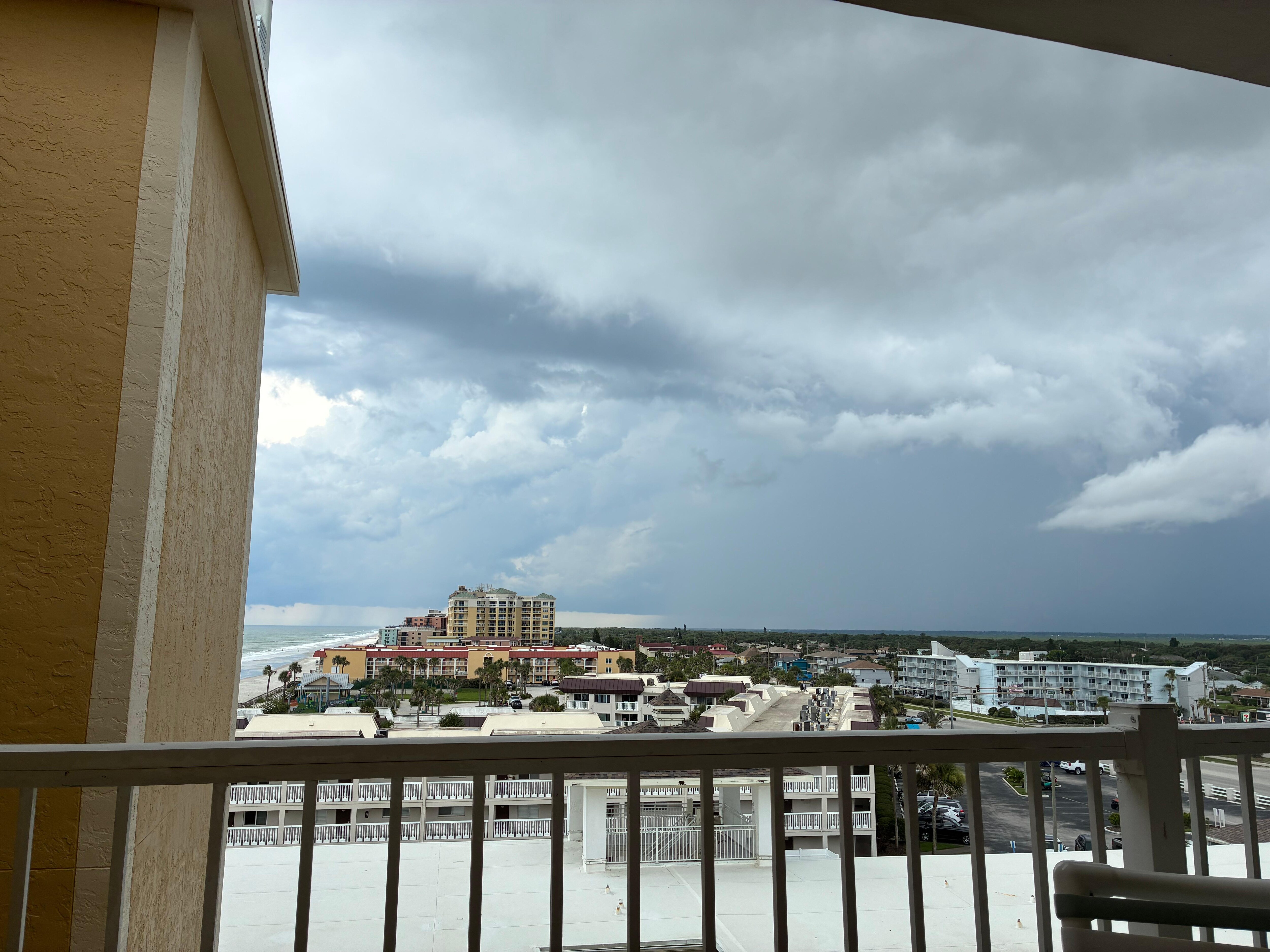 View from balcony 