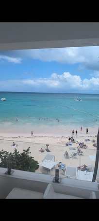 View from our balcony