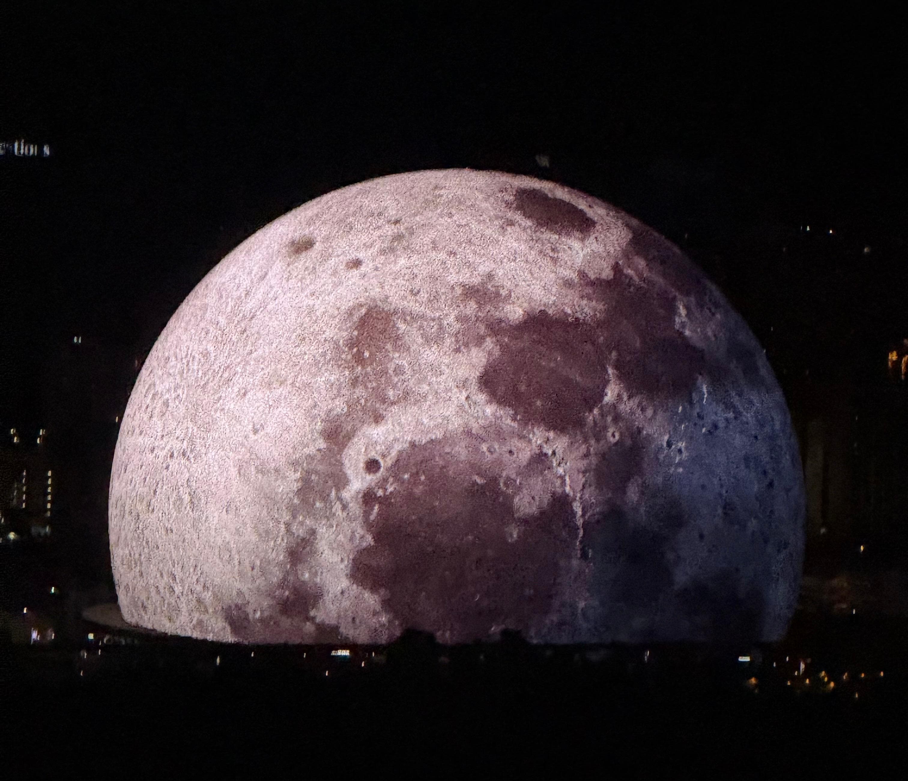 View from room 2068. 