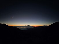 View from Keys just after sunset