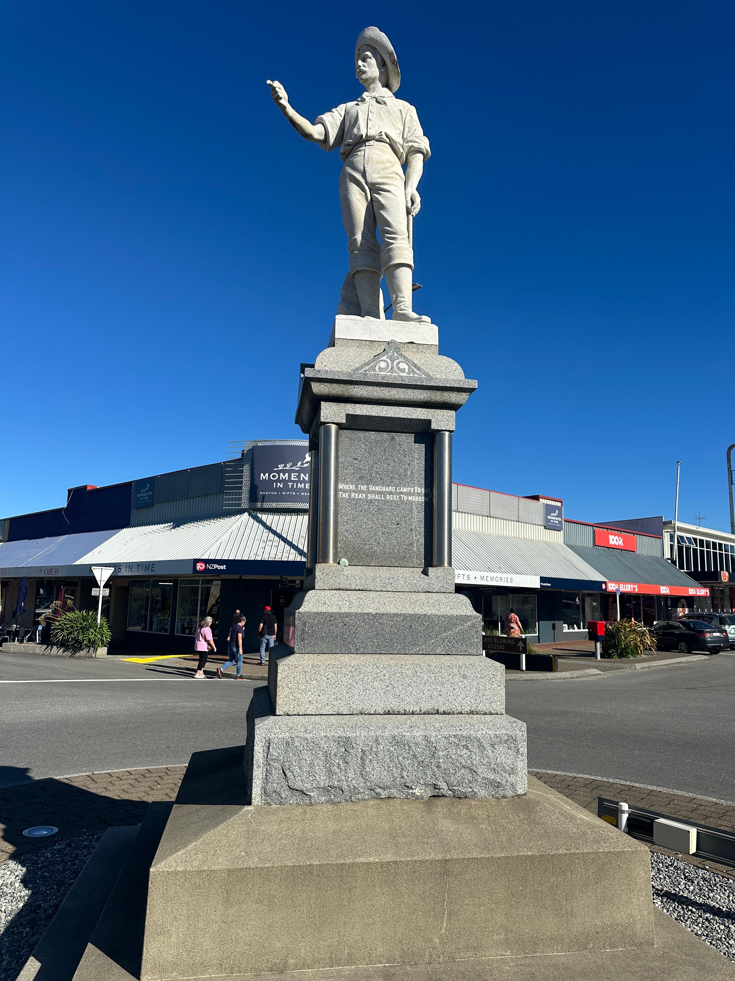 Remembering the pioneers who established the town