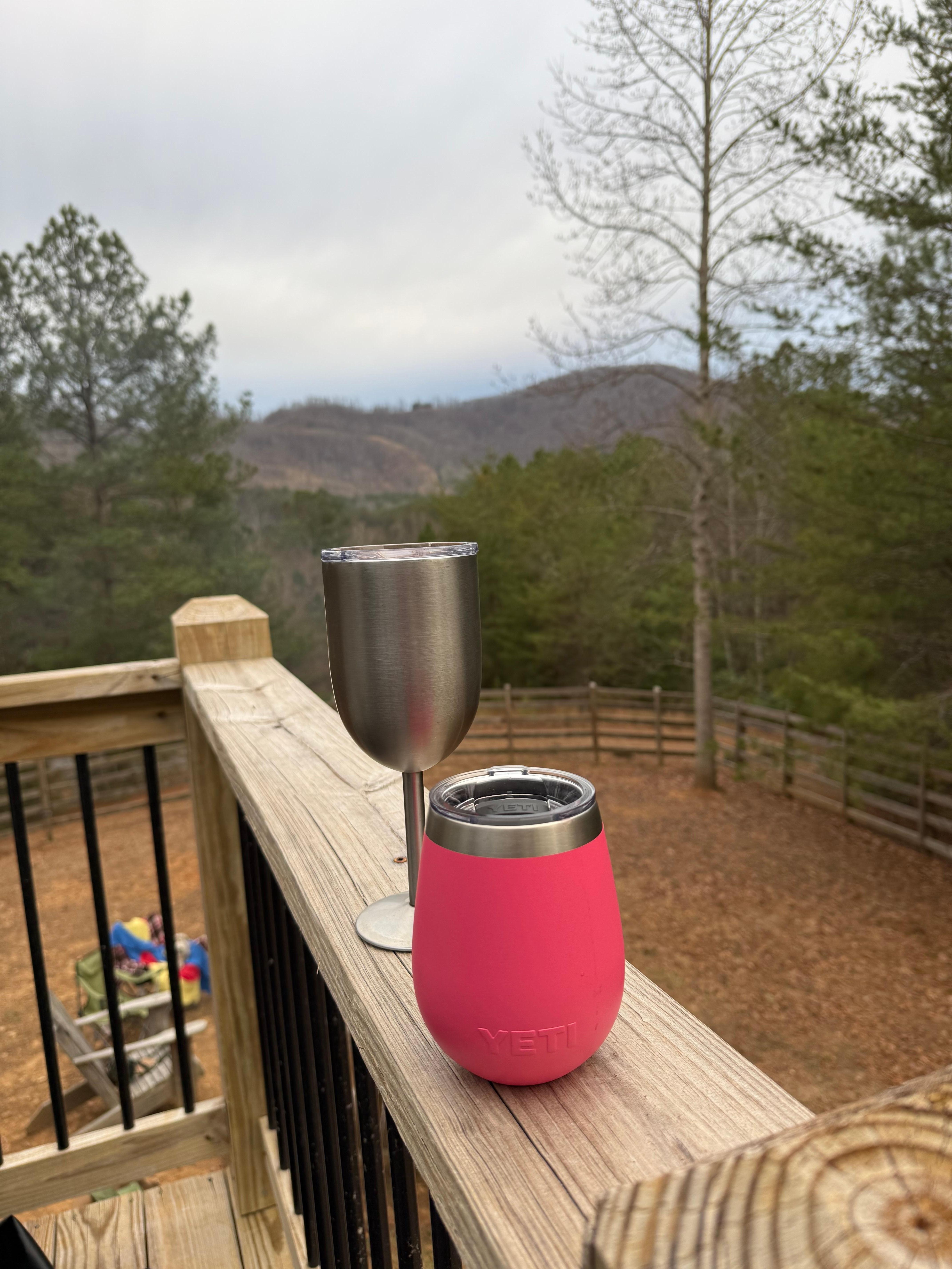 Wine Down on the deck