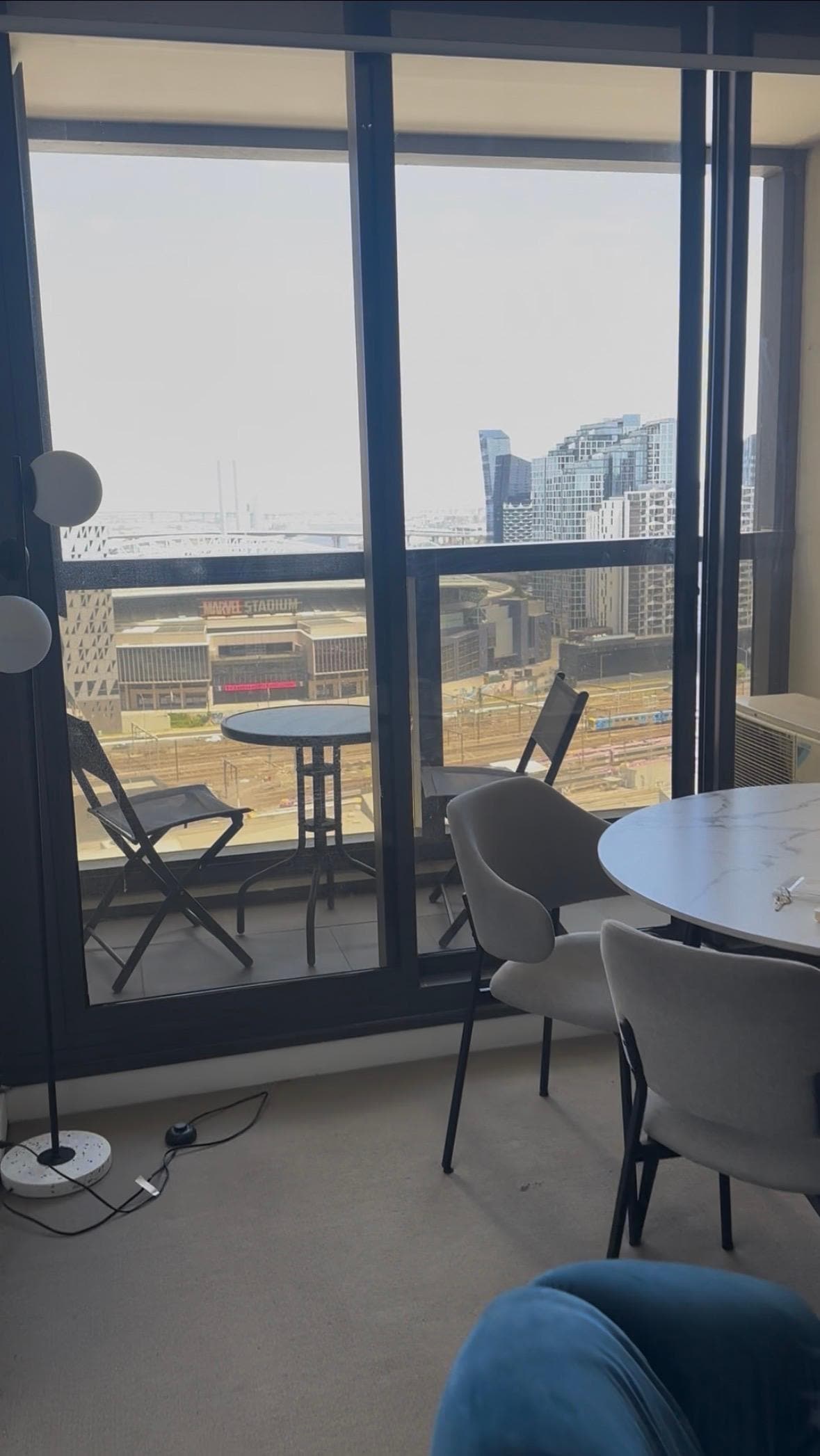 View from living room