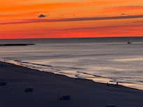 Sunrise, balcony view