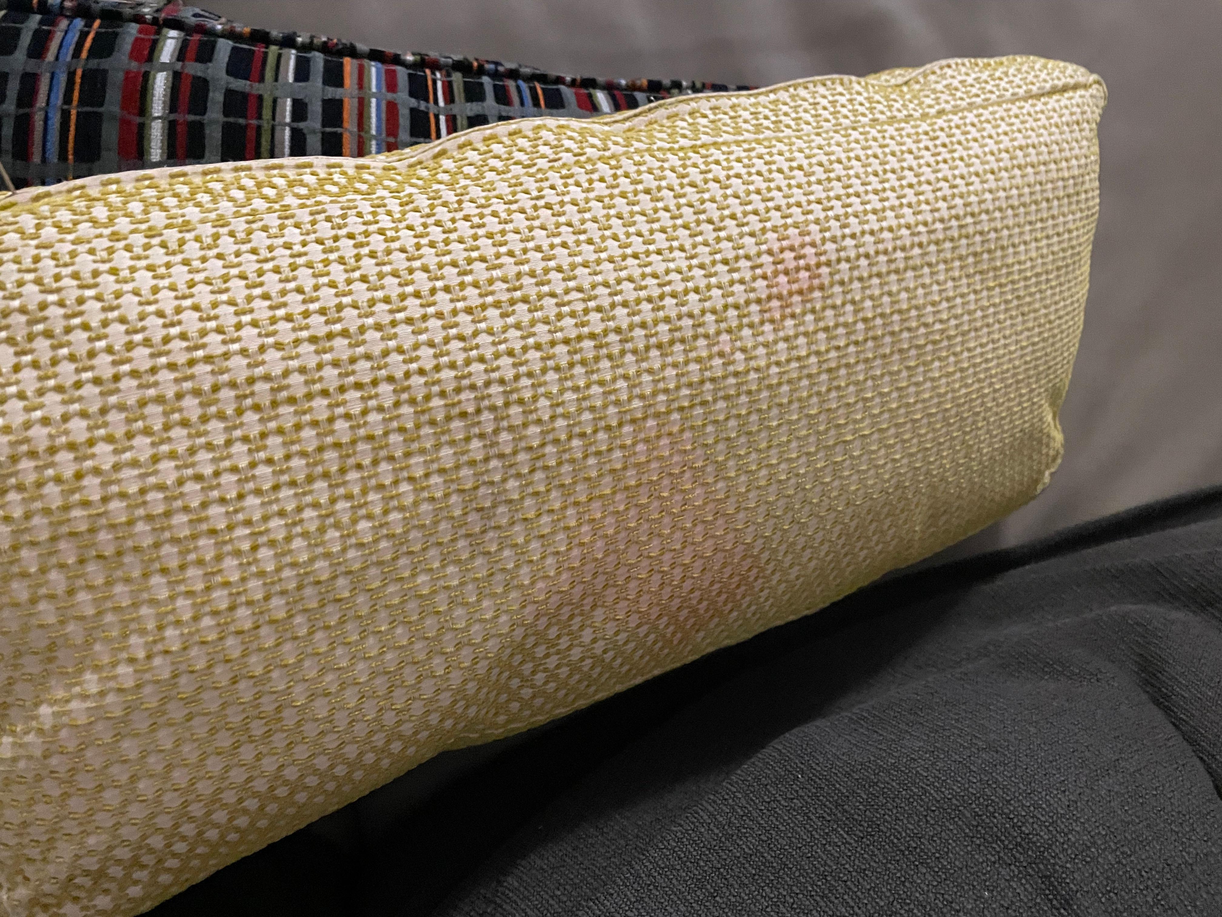 Couch pillow stained 