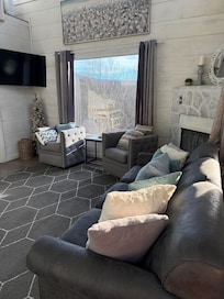 Living Area - plenty of natural light