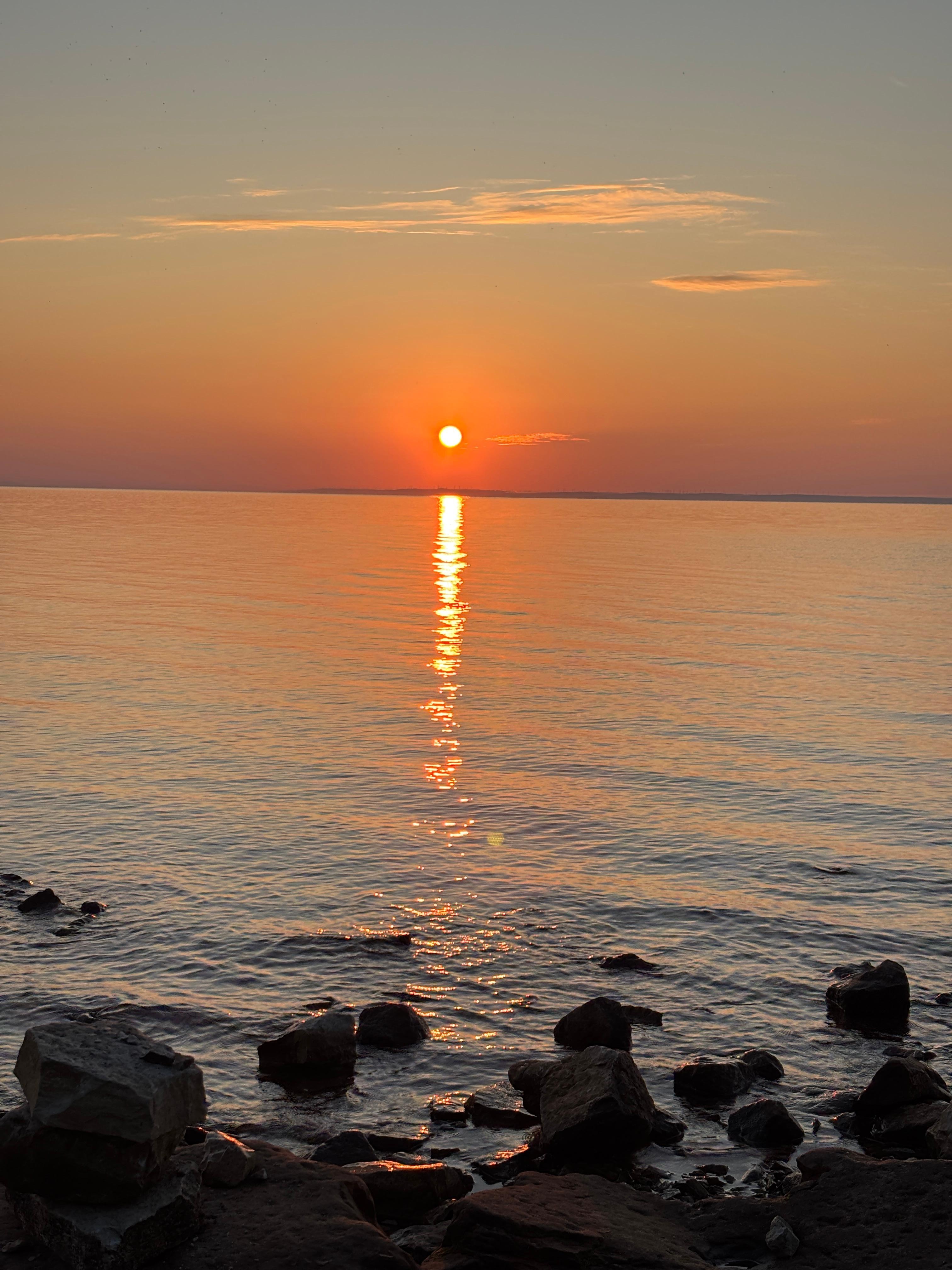 Sunrise at Rivermouth Park 