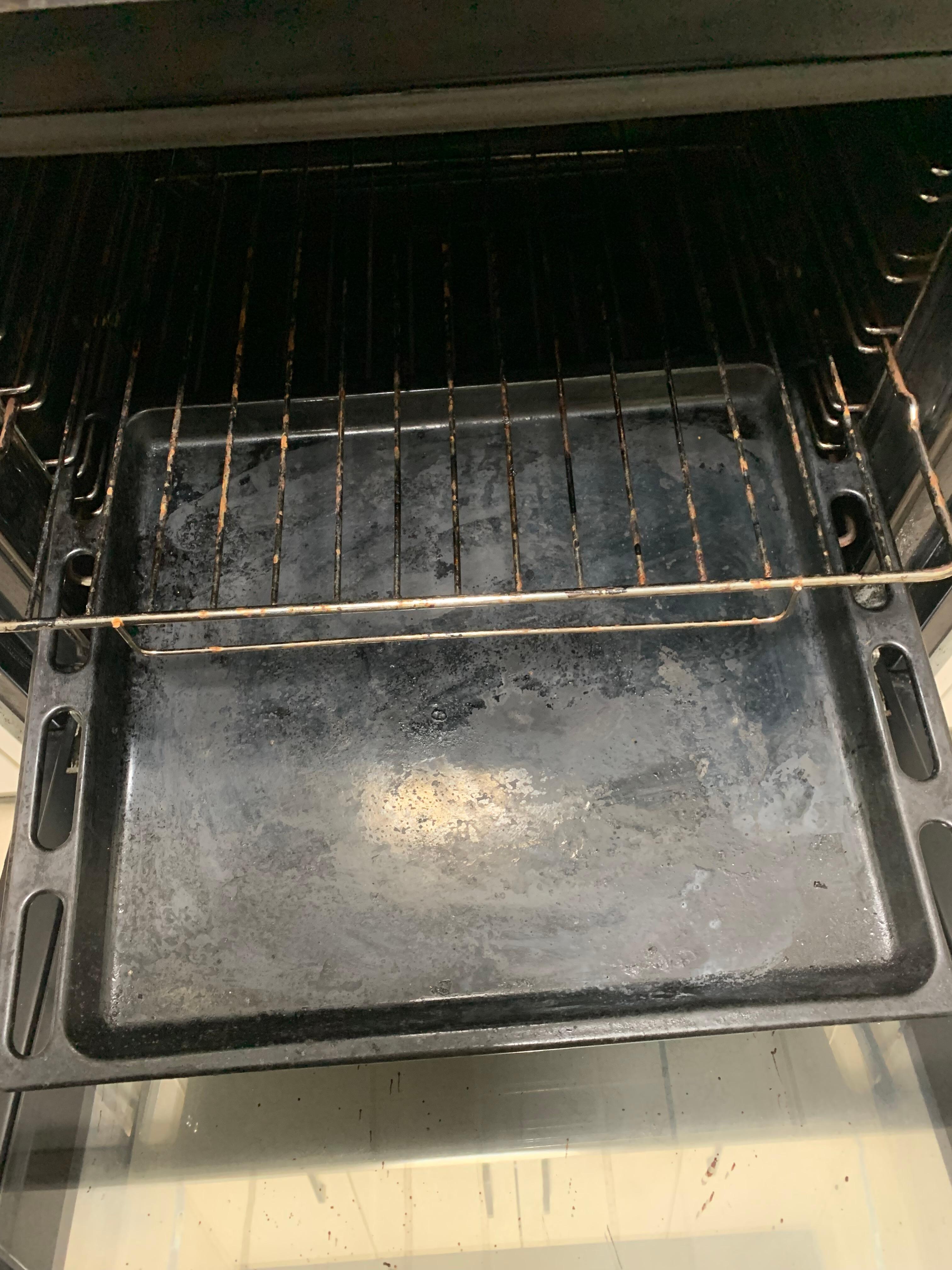 Dirty and rust on racks