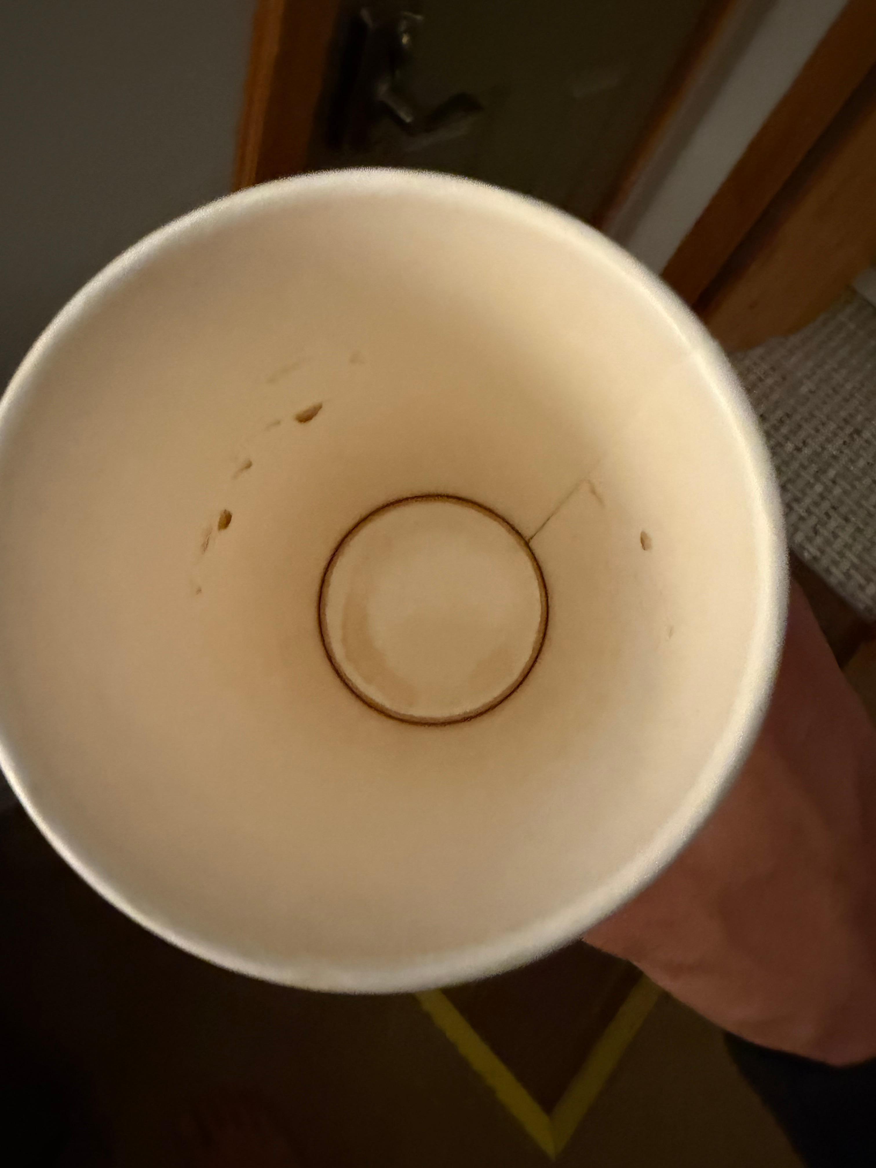 Was part of the cups resort left us with. Really question how much detail was left in maintenance 