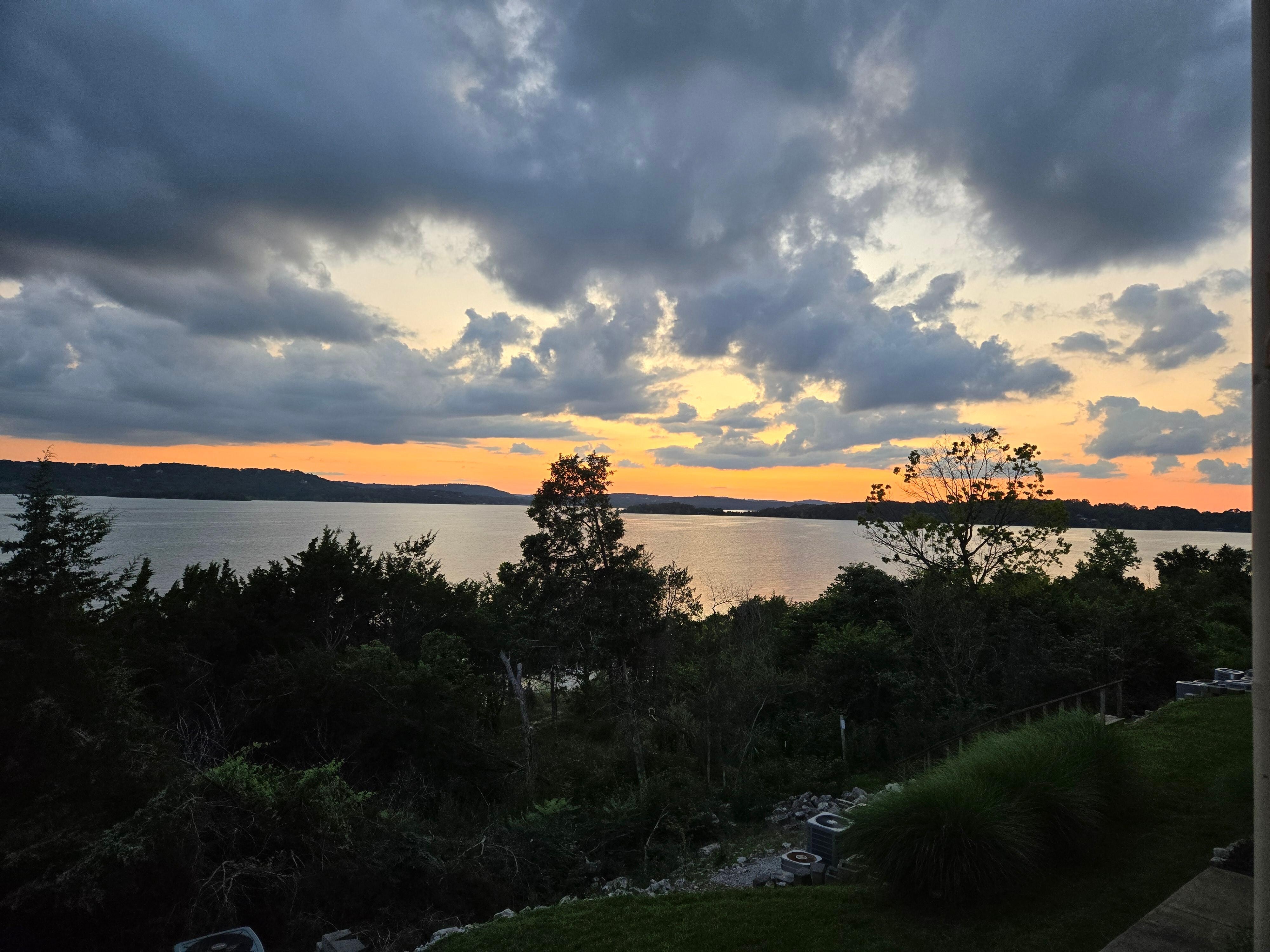 Sunset from balcony