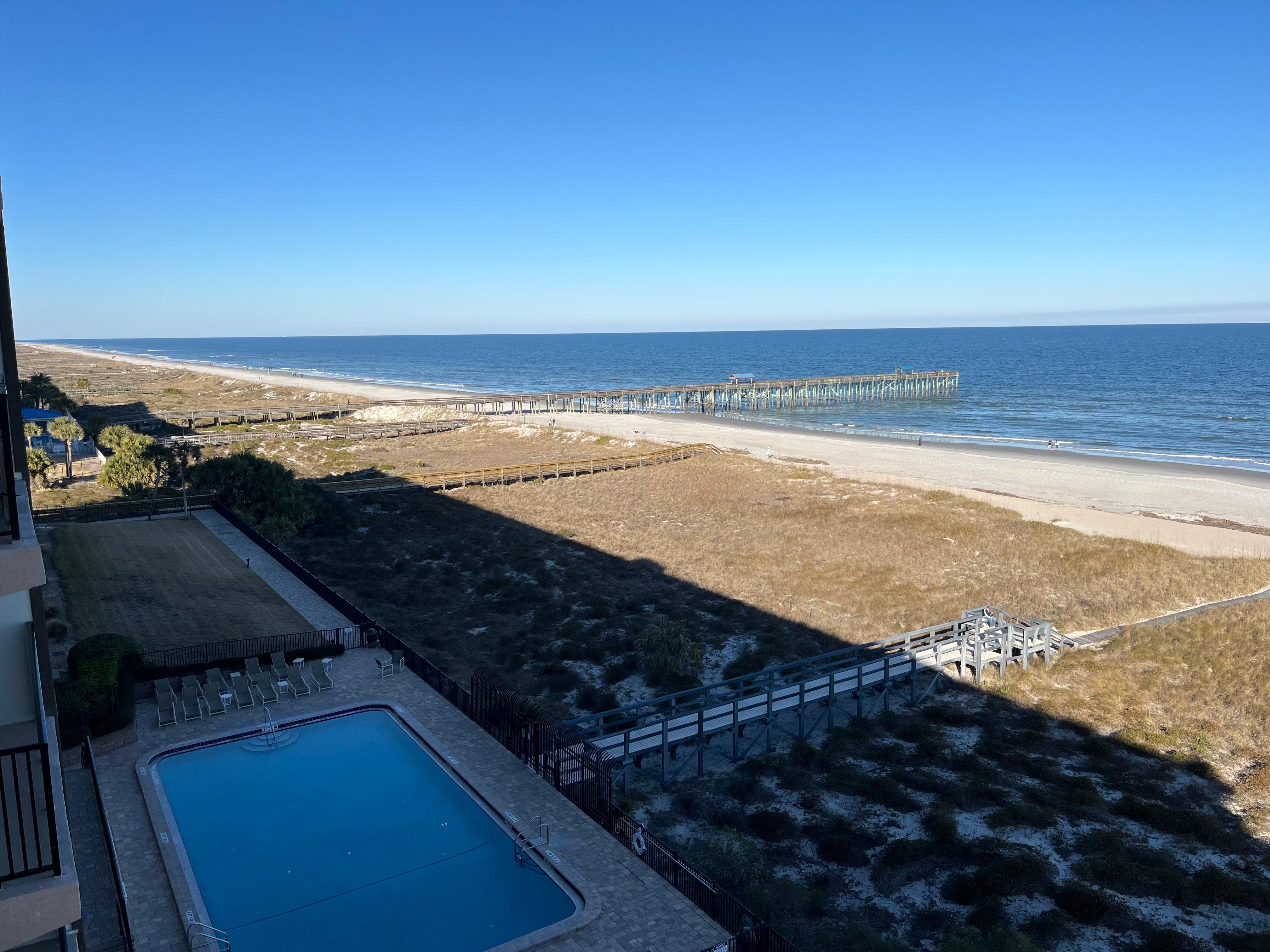 View from the condo facing north.