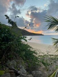 Sunset from our patio.