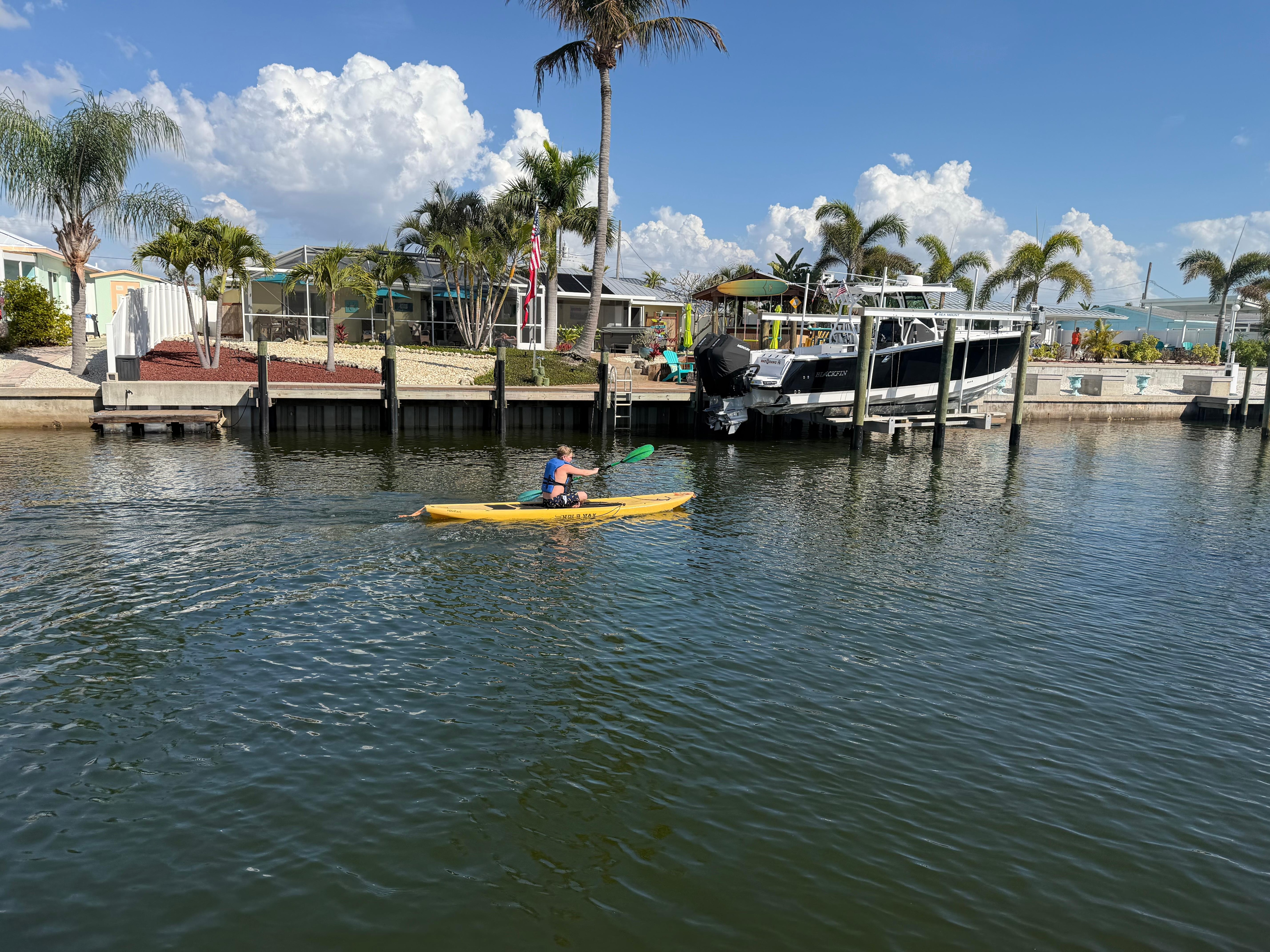 Bonus of being on the water! 