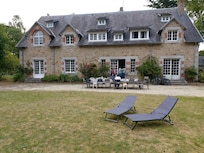 Depuis l'immense parc