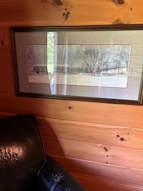 We felt  at home! I have this exact picture in our living rm!