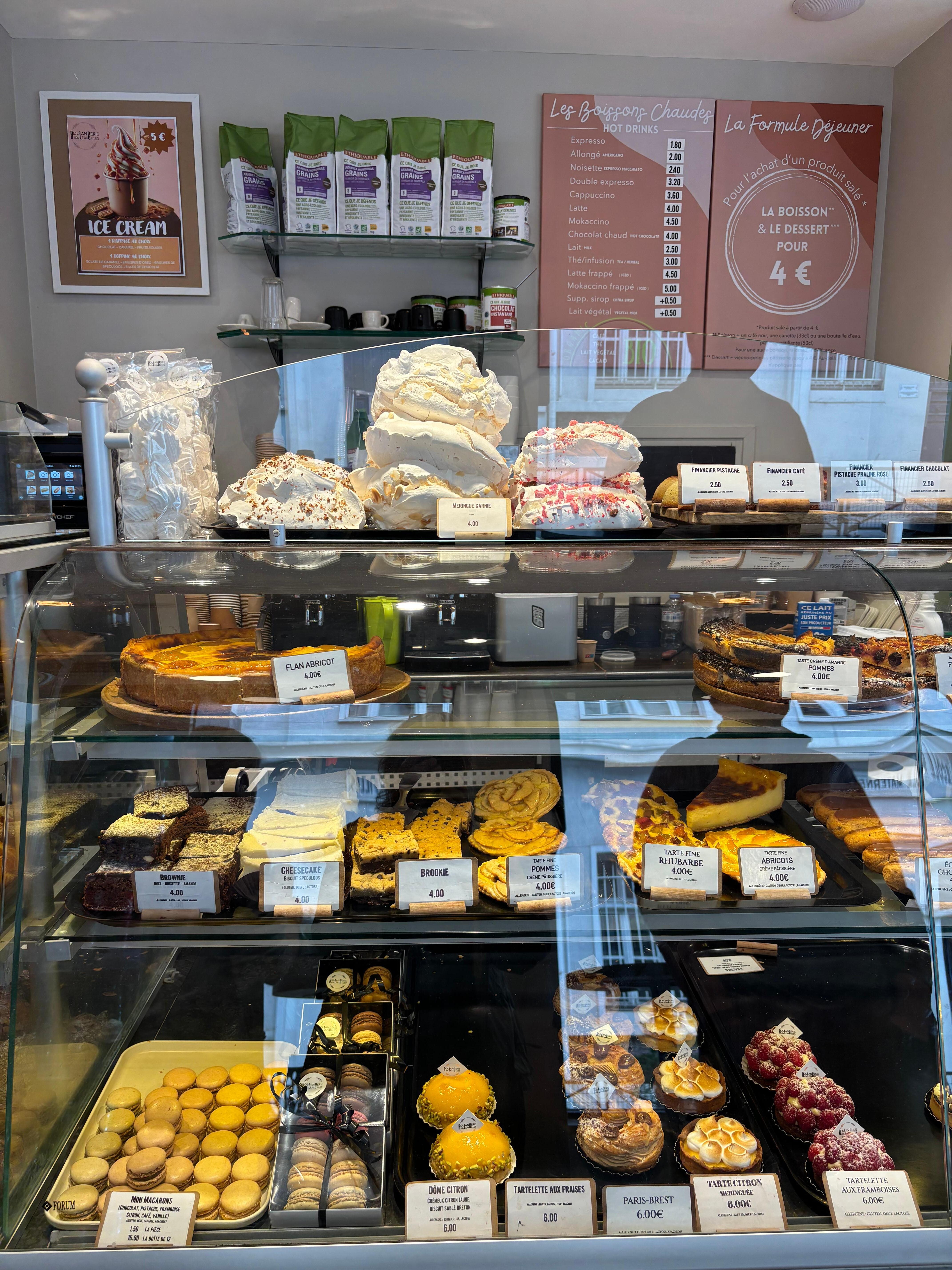 Favourite boulangerie near the hotel. You can eat outside.