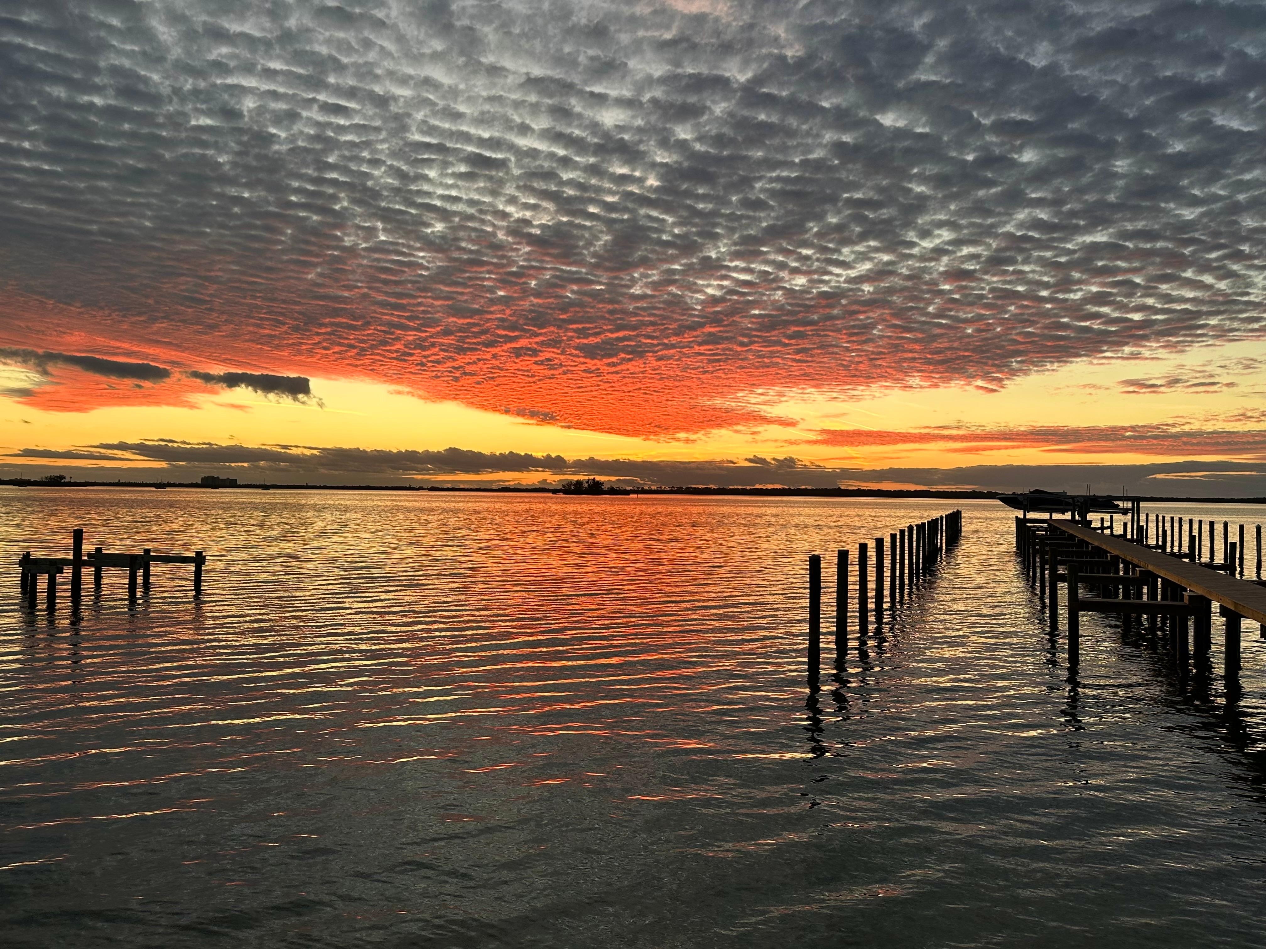 This sunset view could never get old!