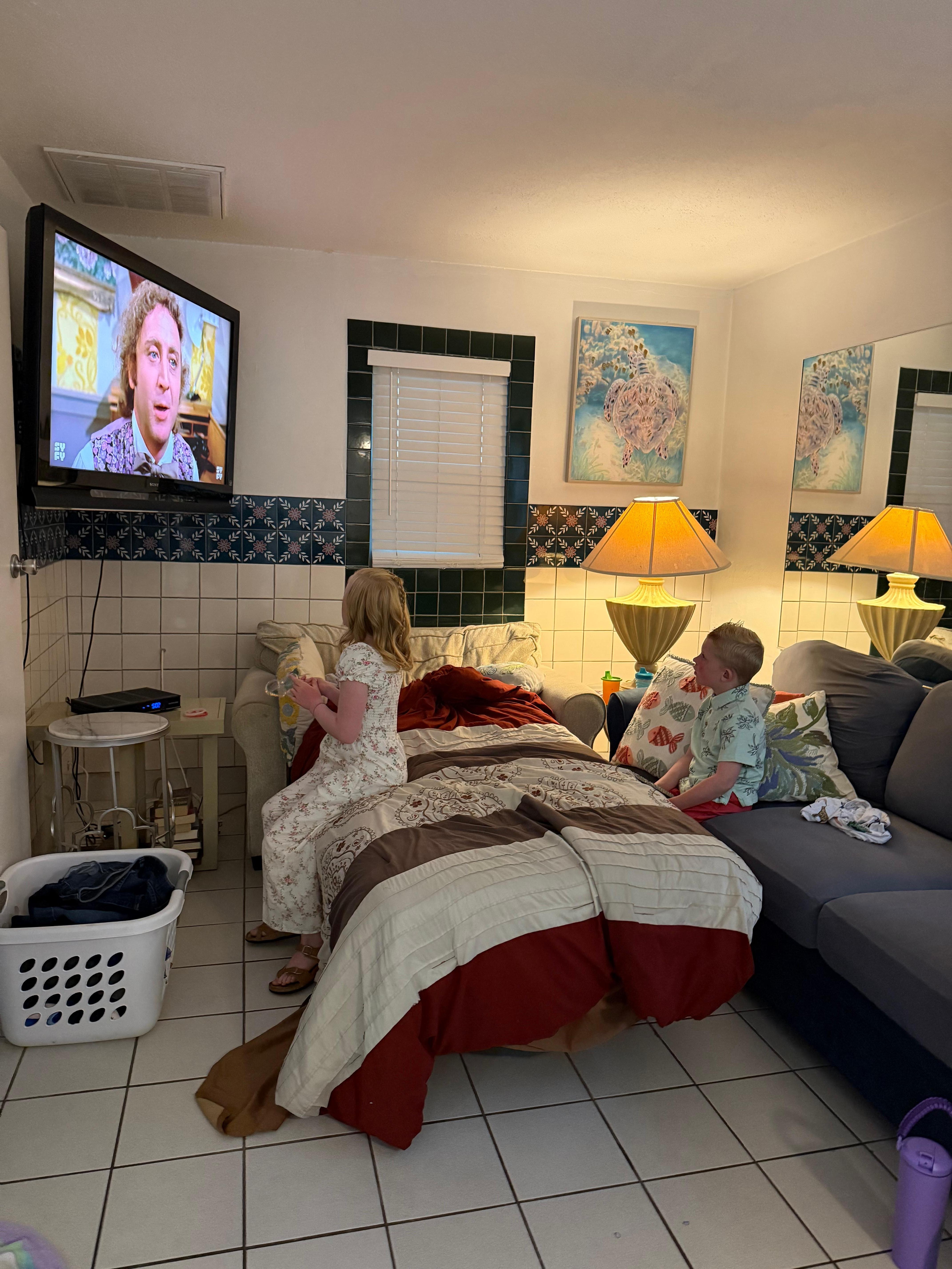 Pull out bed that was great too!