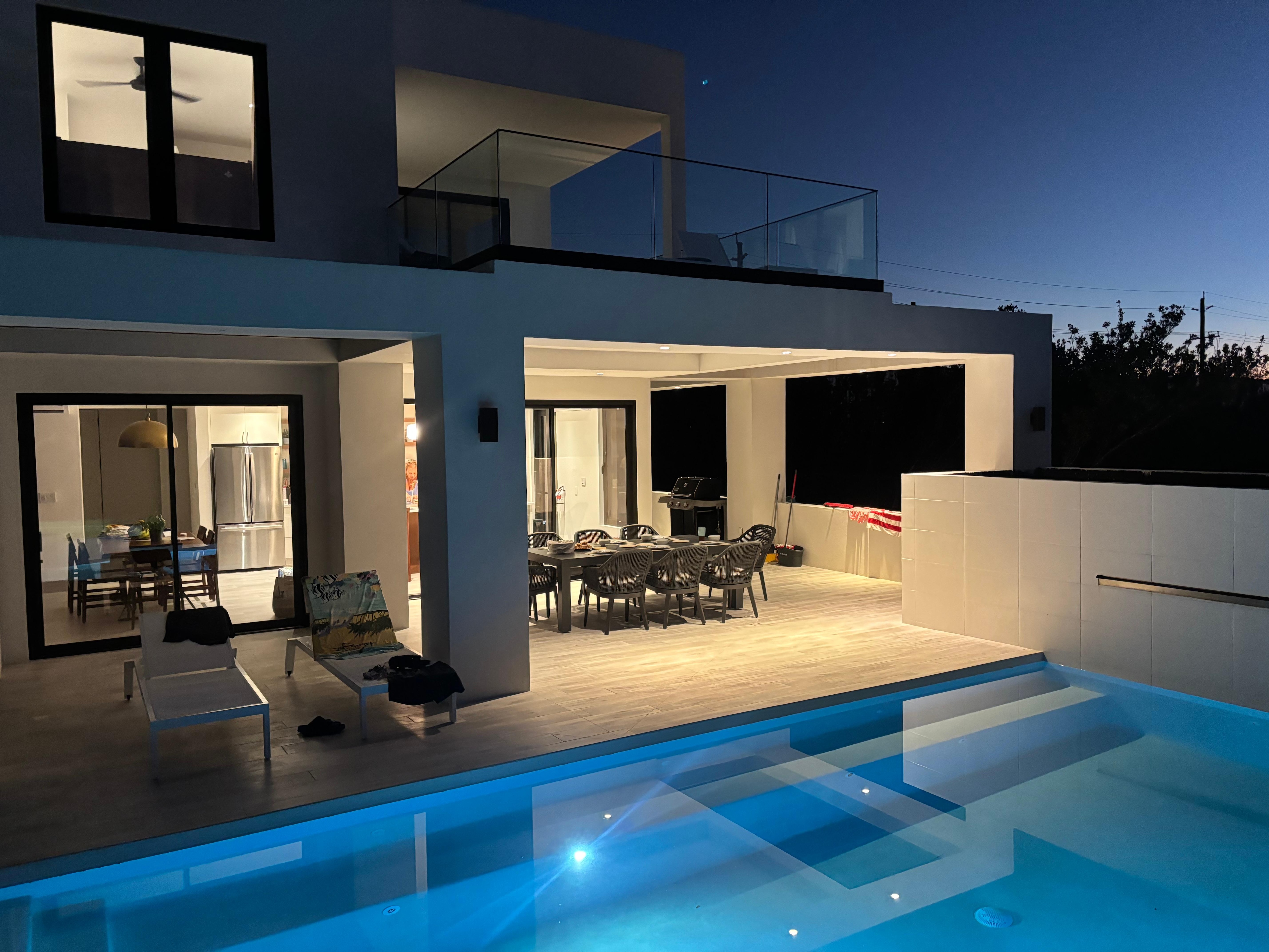 A picture made from a garden 
I didn't post pictures with us