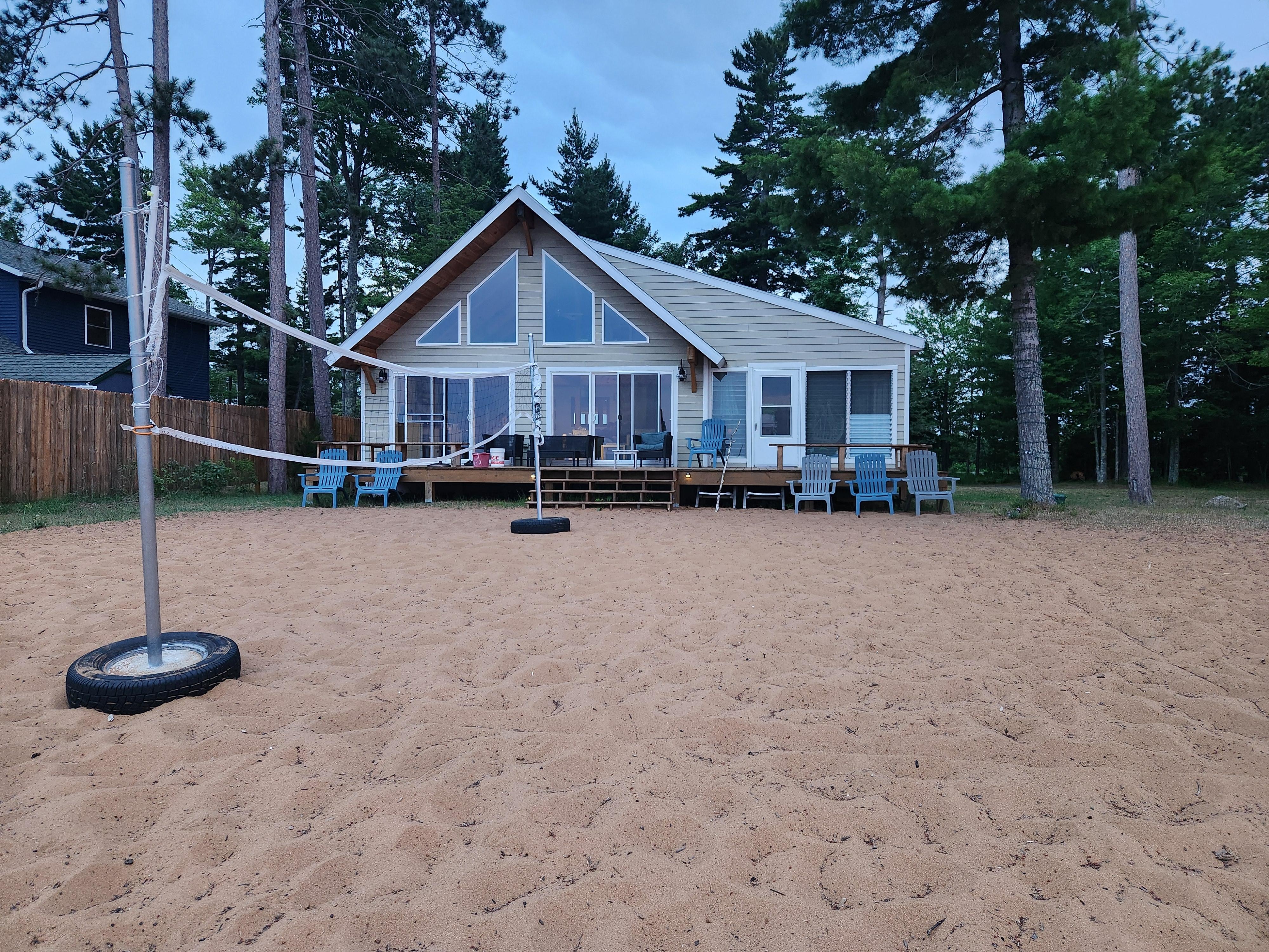 View of house from beach