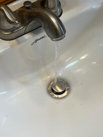 Highest the water pressure ever got. Still freezing cold water