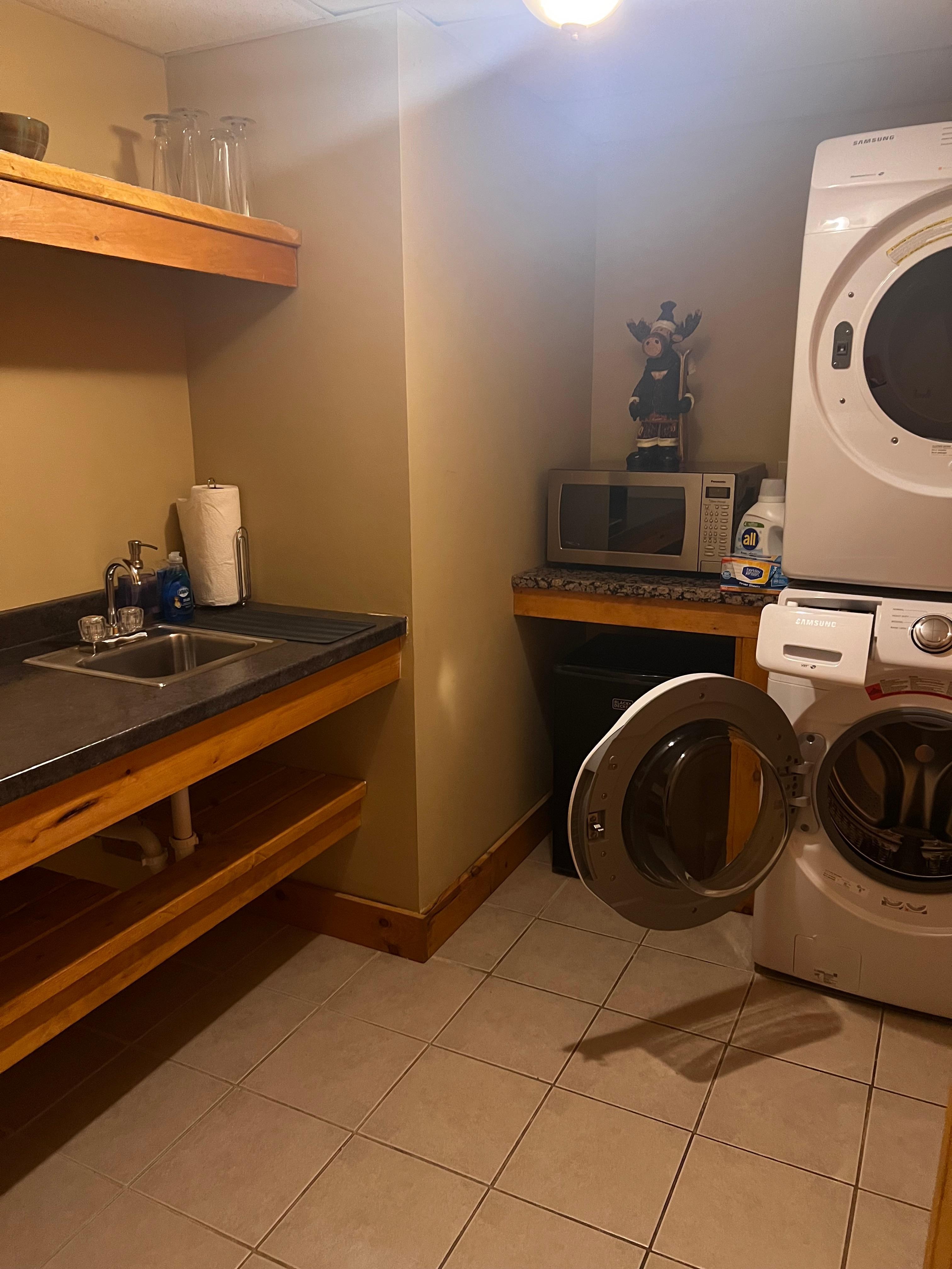 Kitchenette/laundry