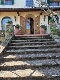 Villa main entry