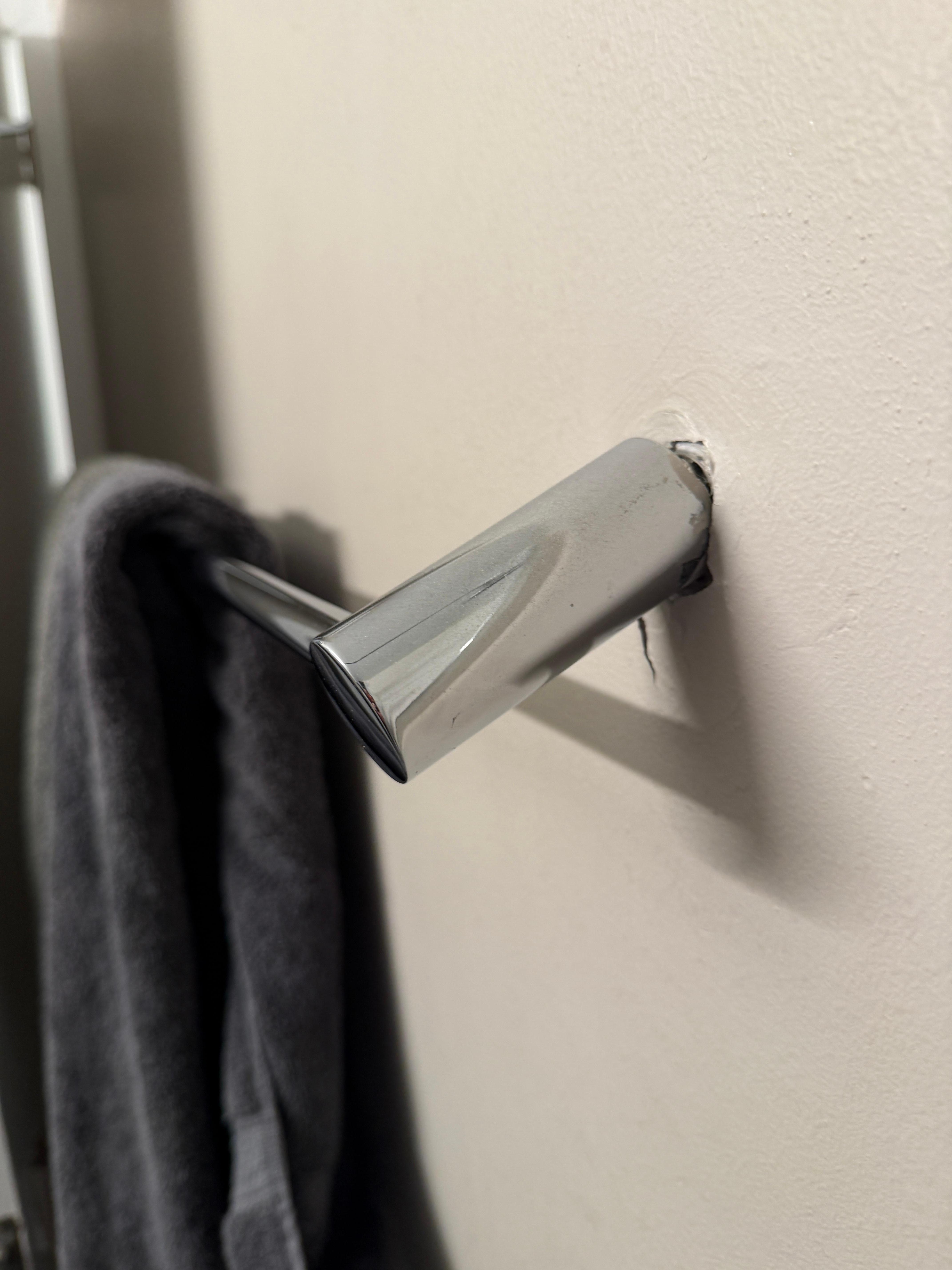 every towel rack was like this