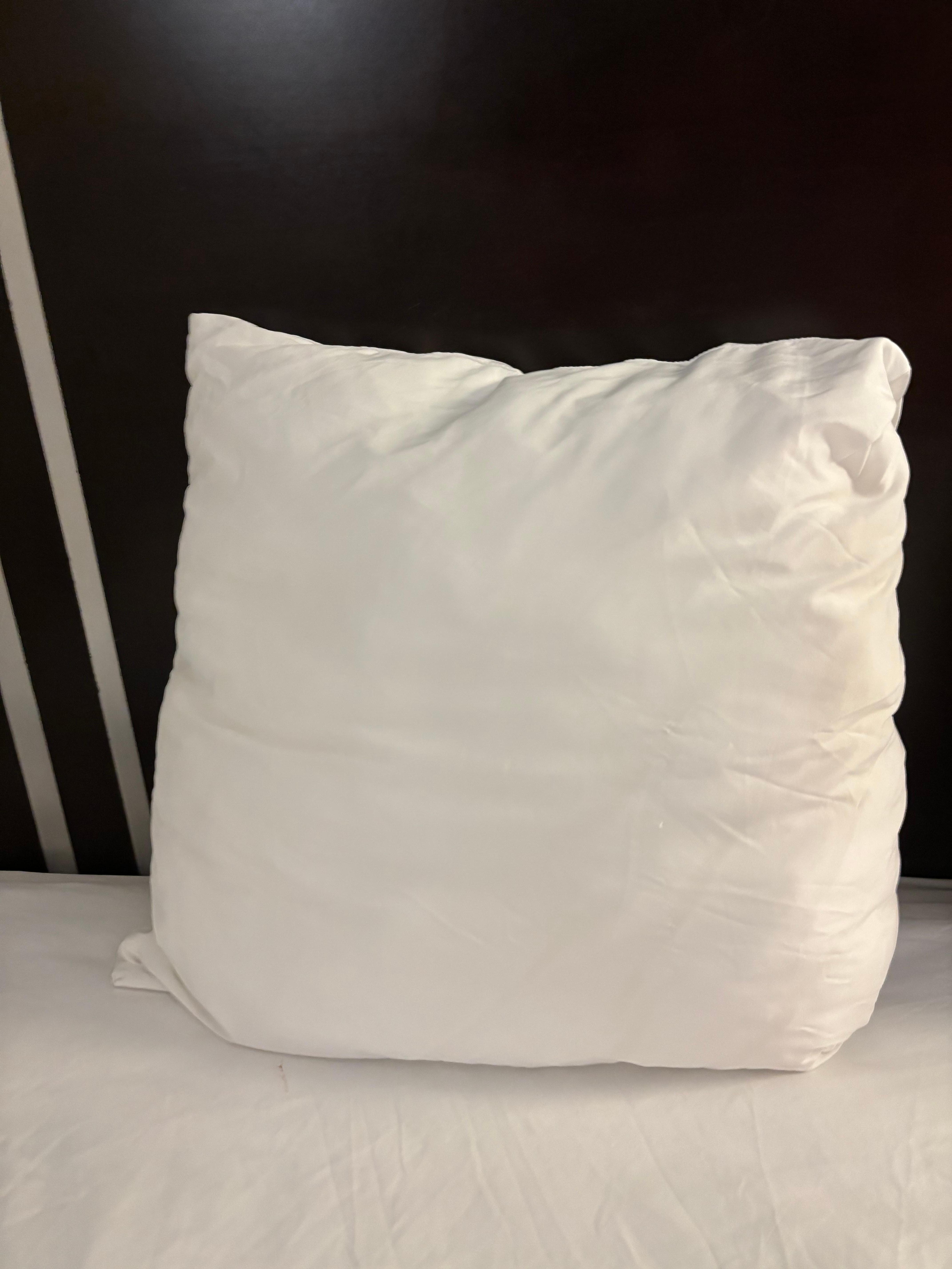 All of our pillows were tiny