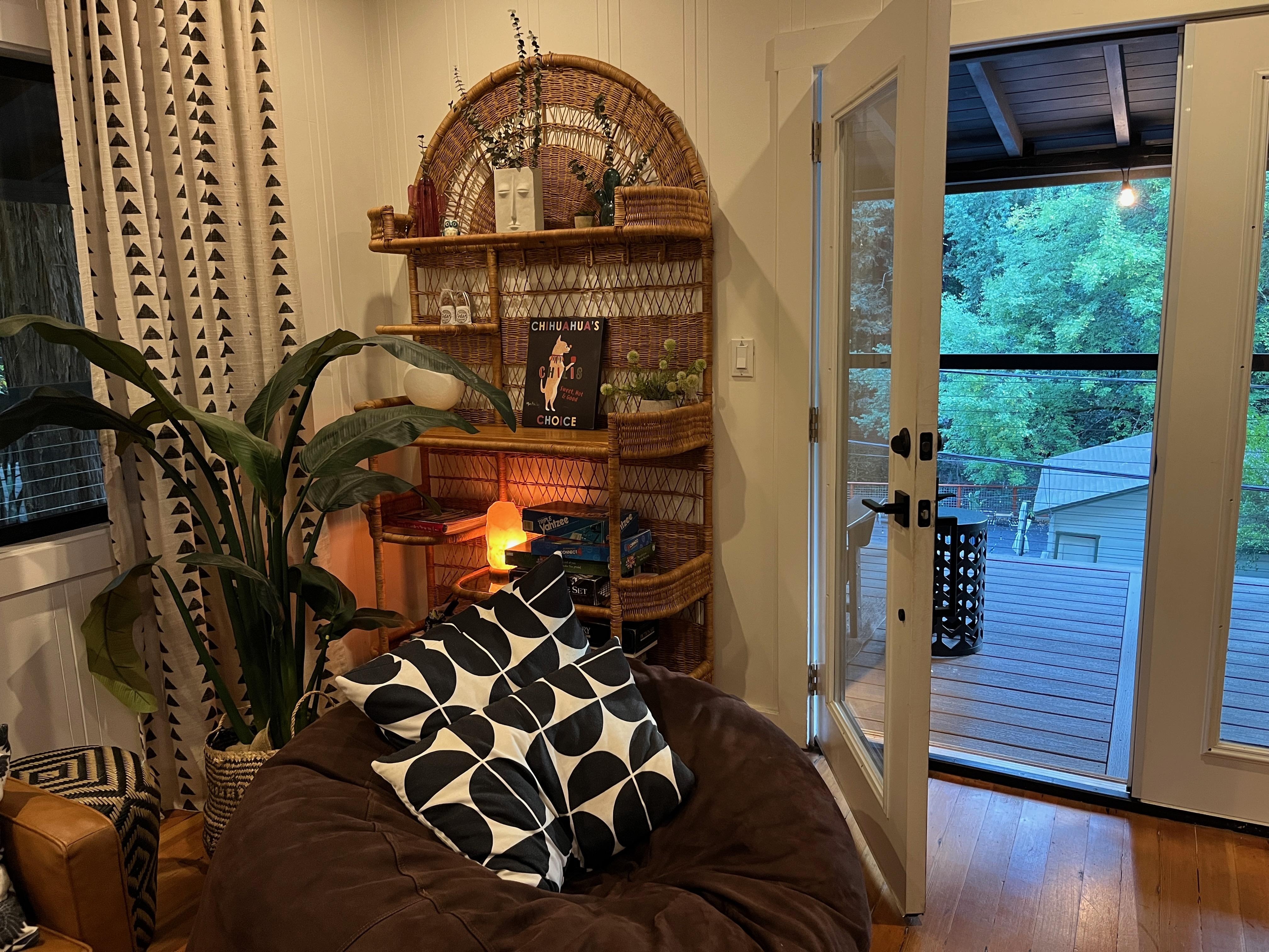 cutel little nook in living room