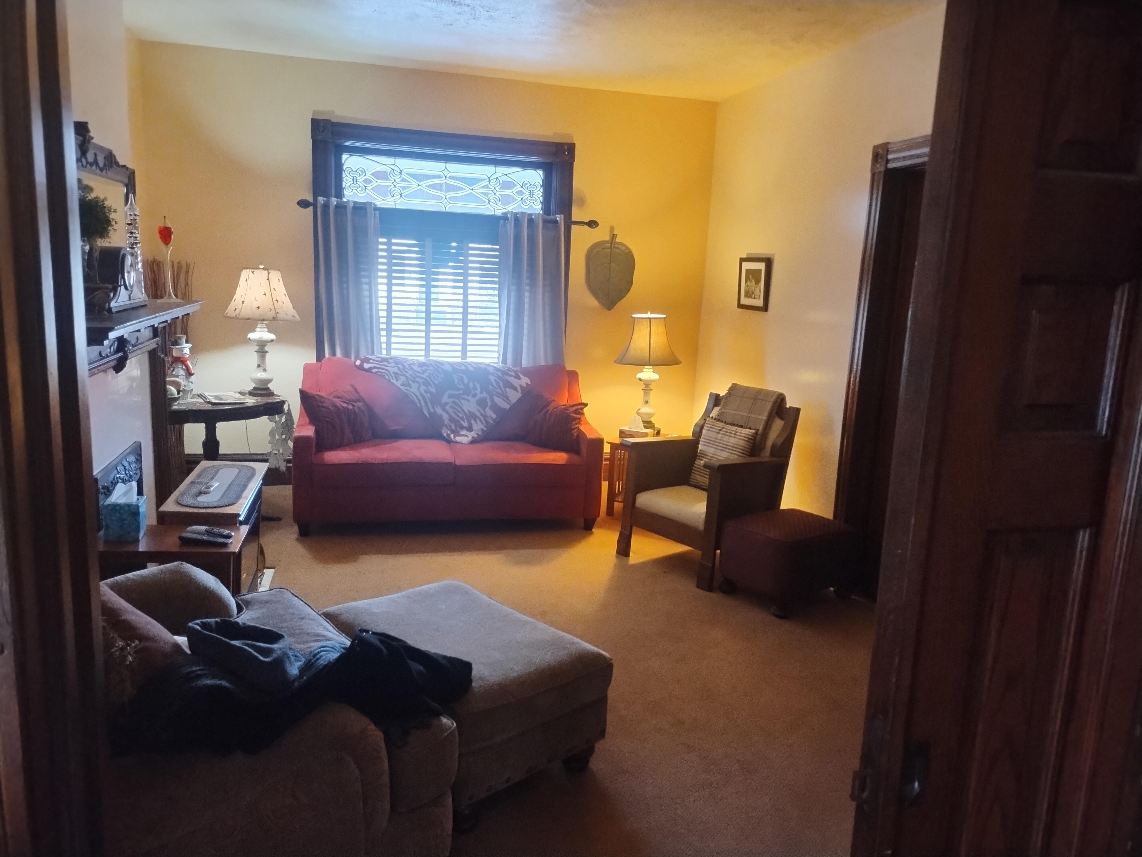 Nice living room area to the suite 