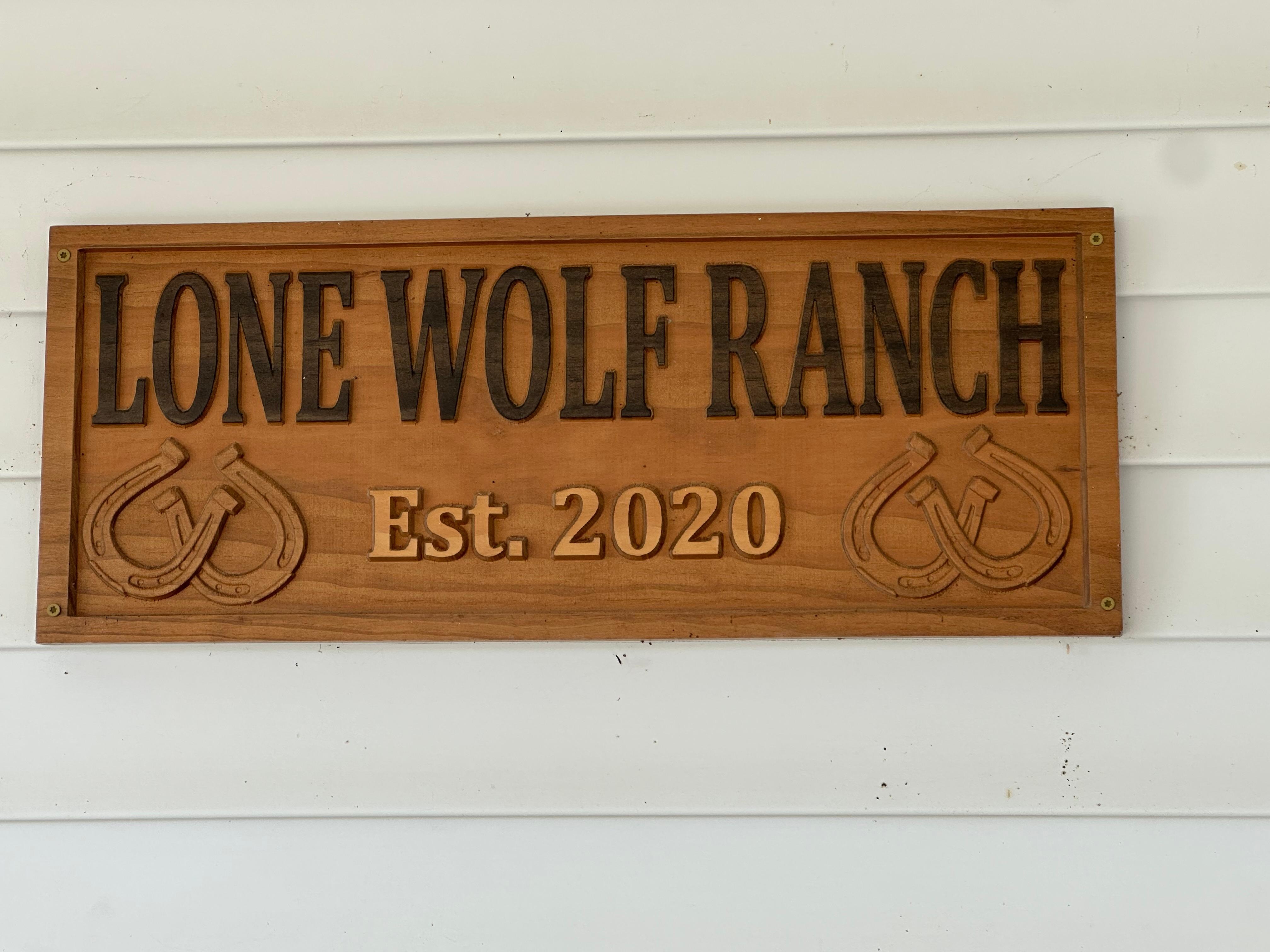 Porch sign