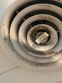 Vent in master bathroom