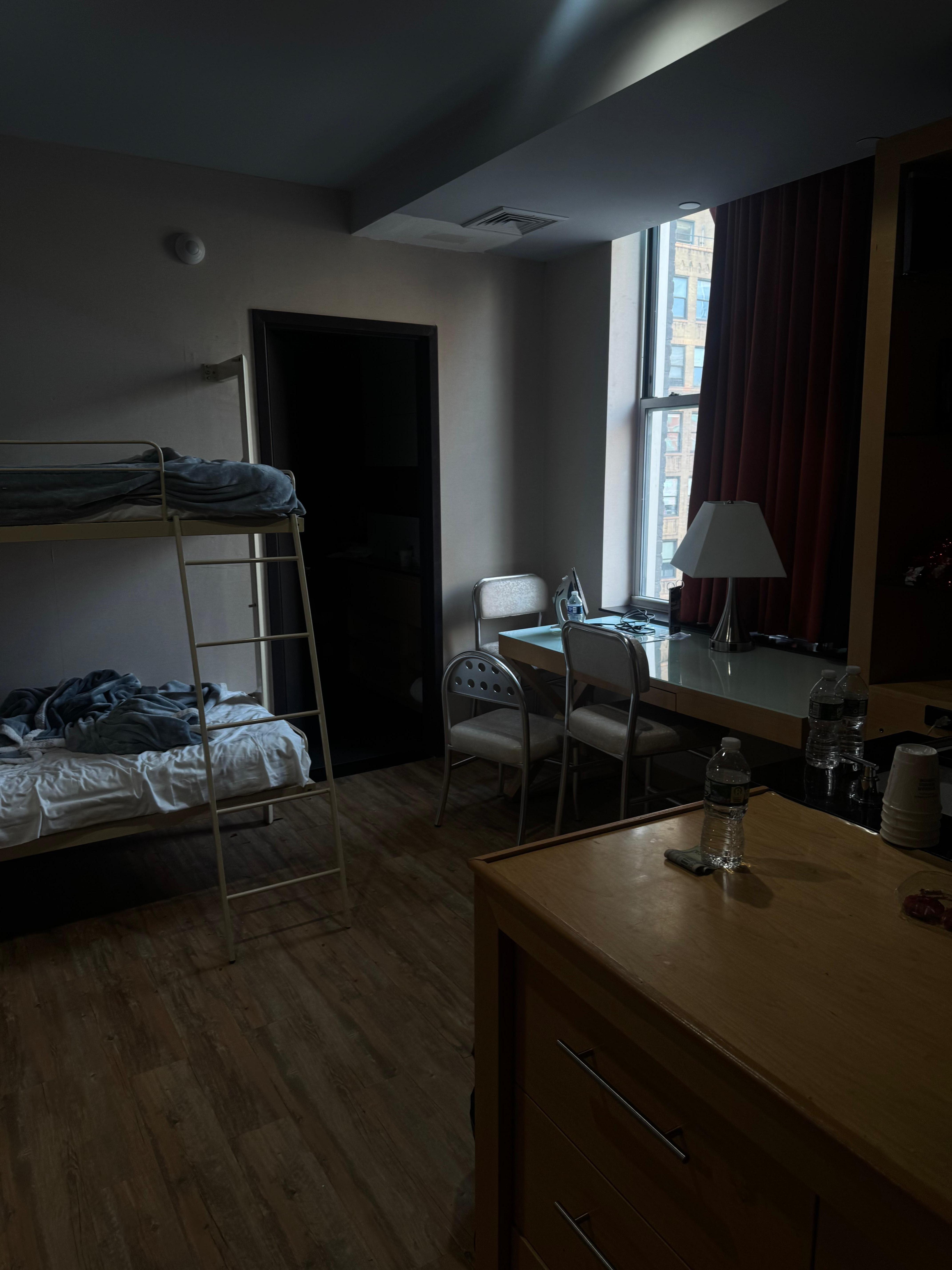 View of the “living room” space. Very spacious! 