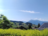 Vue depuis le logement Im Bergli