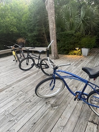 Bikes provided
