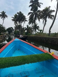Small boat for narrow back waters