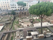 So being above the area from The Ides of March was well- made an impact. It is such a sight and to be over it and able to see over top view? Made the stay extra special especially with children who are studying the ancients this year in school.
