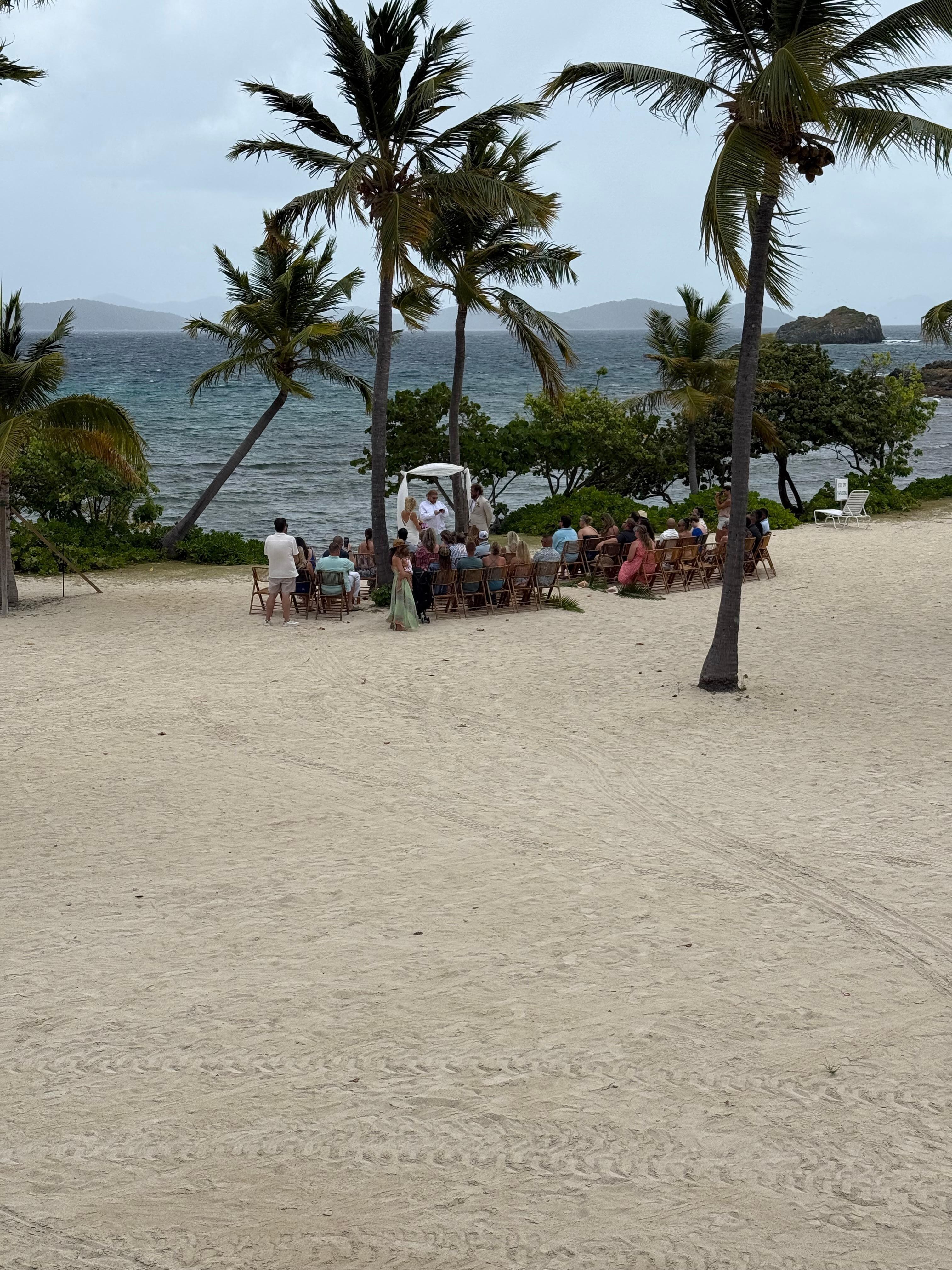 View from patio