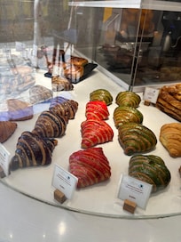 Pasties right outside the hotel,